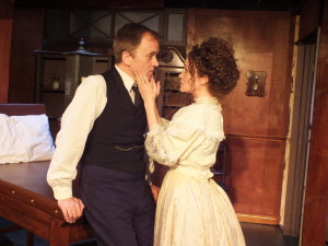 Dr Givings (Michael Oosterom) and Mrs Givings (Joanna Strapp)